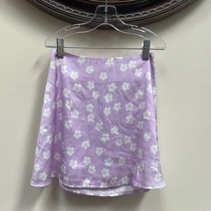 size 0 floral princess polly mini skirt